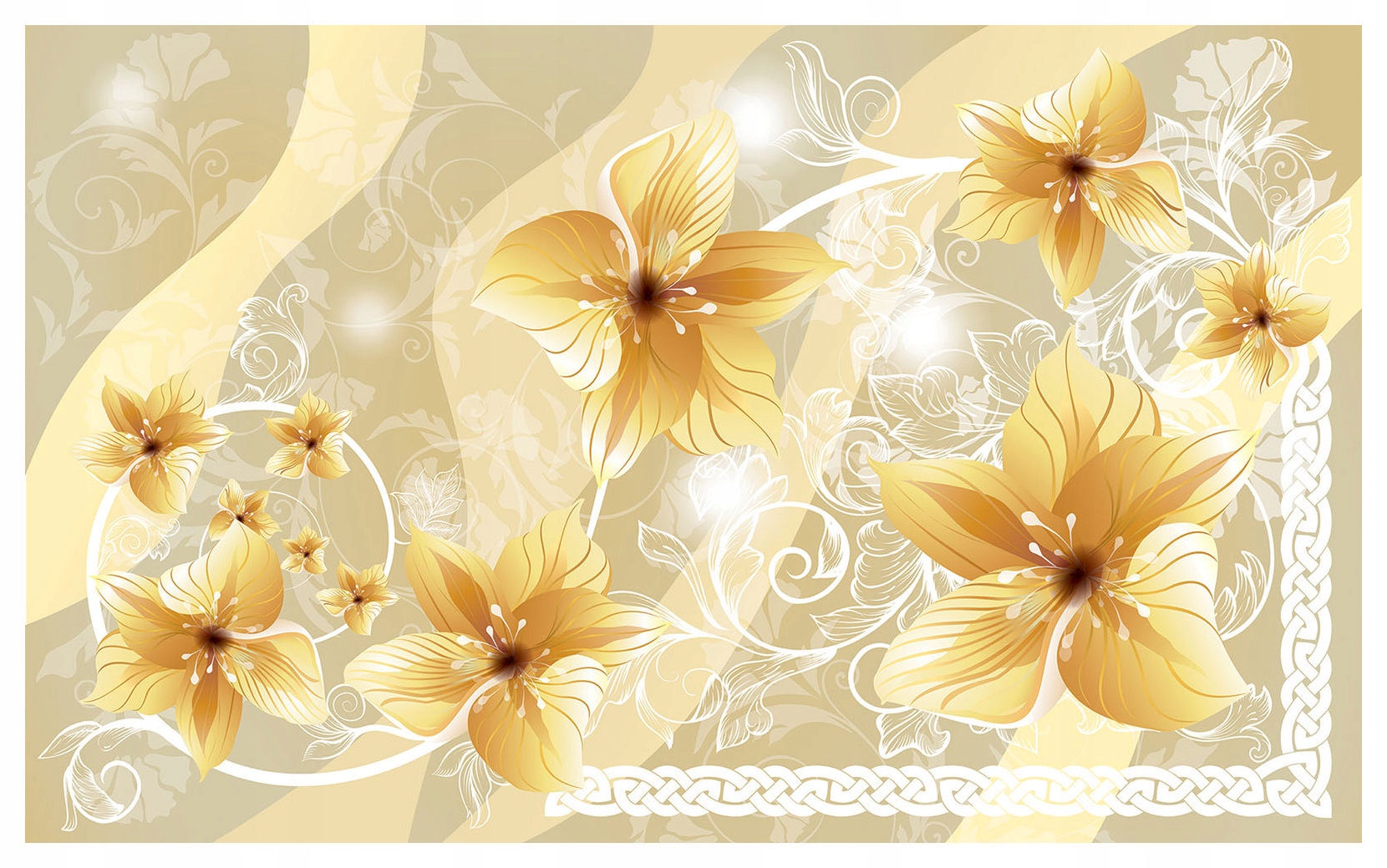 Vliesová fototapeta Kvety na stenu do spálne a obývačky 368x254 lepidlo