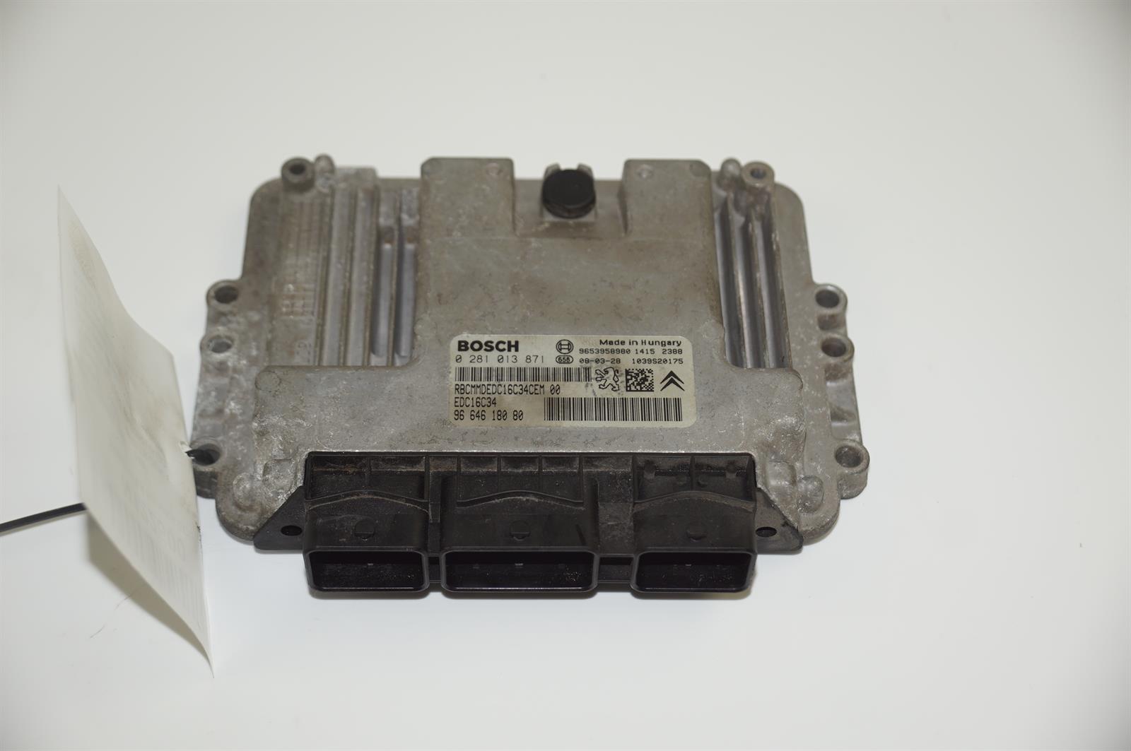 computer 9664618080 1.6HDI CITROEN BERLINGO
