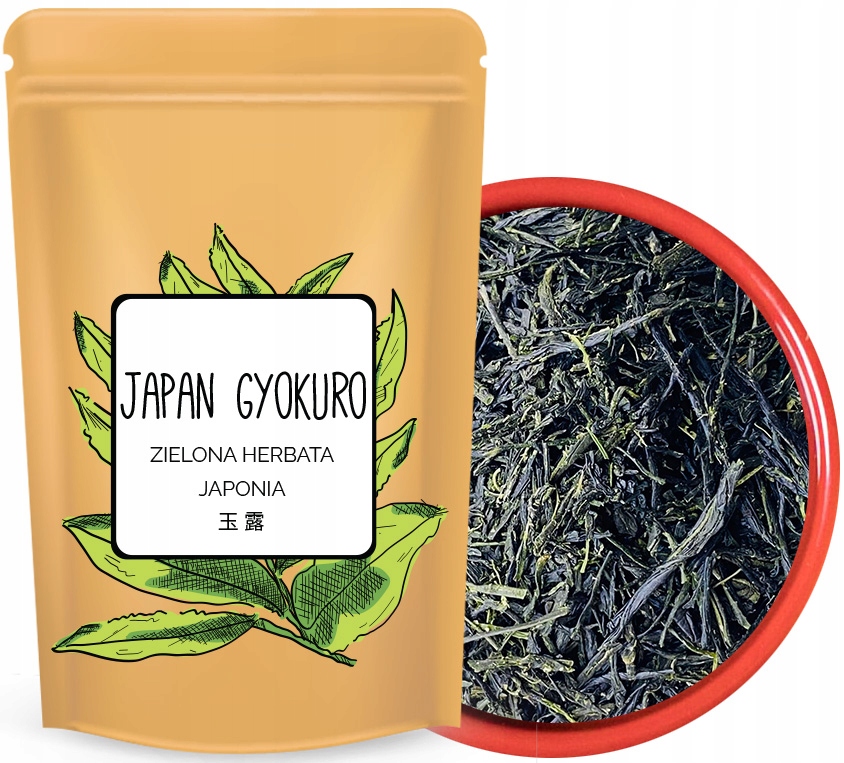 Levně Gyokuro zelený japonský čaj Shizuoka Japonsko