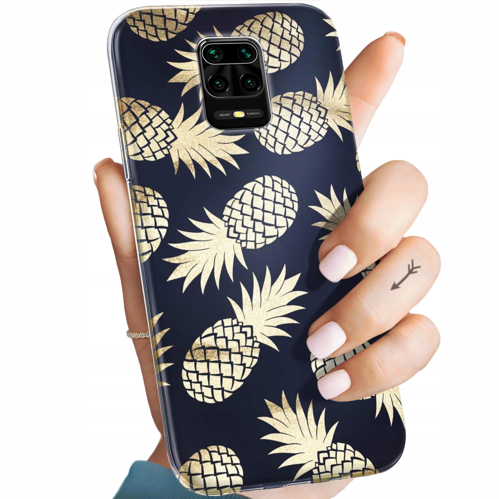 Etui Do Xiaomi Redmi Note 9 Pro 9 Pro Max Note 9S Ananas Owoce