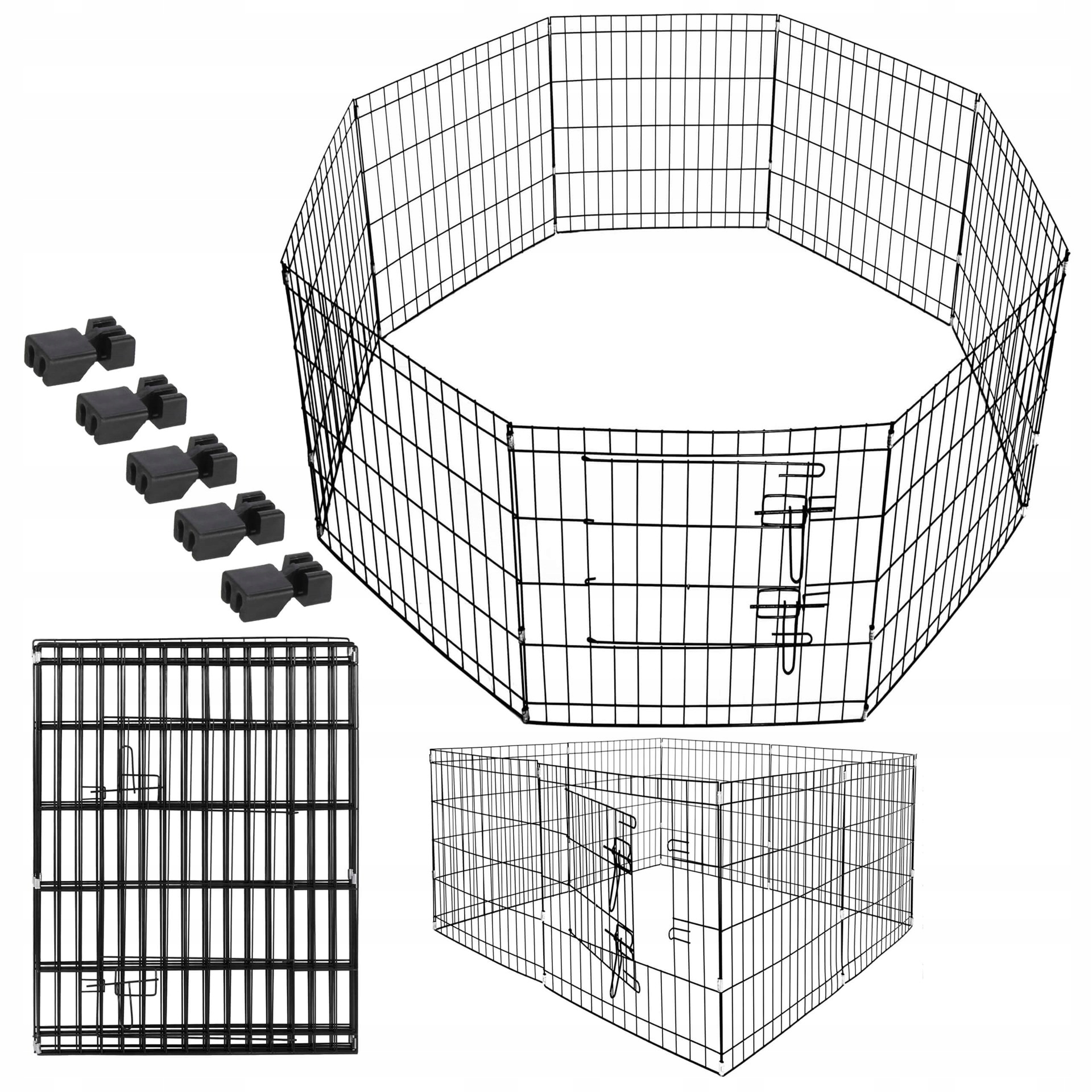 Zagroda Dla Psa Psów Szczeniąt Kojec Wybieg Klatka 160x60cm Składany Duży