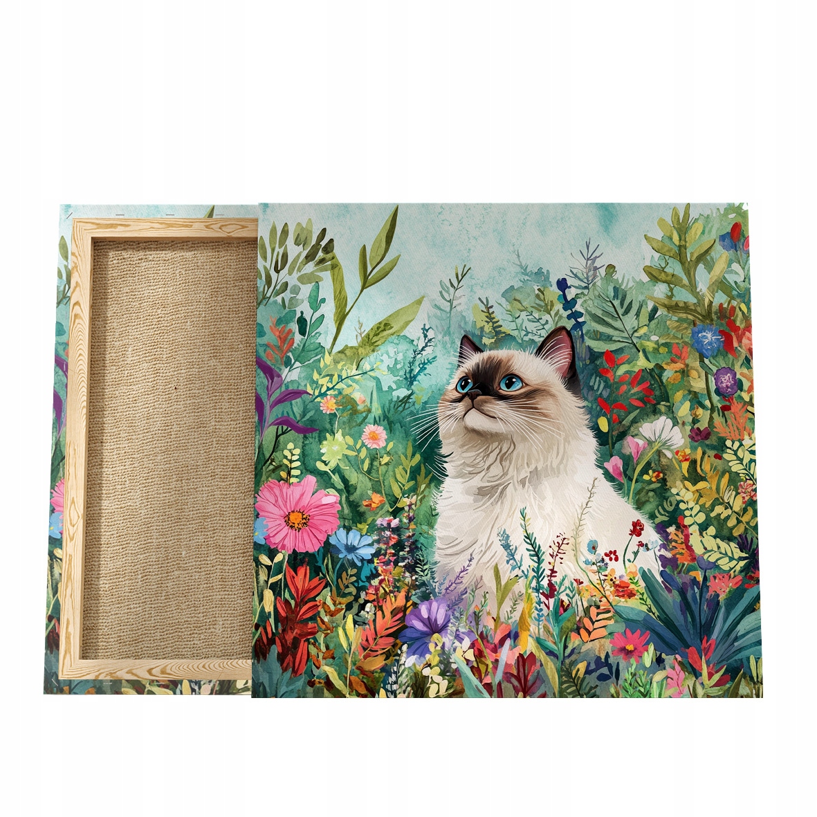 Obraz Kočka, Obraz na plátně s kočkou, Portrét kočky