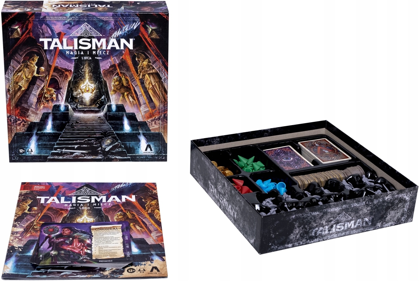 Gra Planszowa Talisman Magia i Miecz (5. Edycja) Wersja Polska, Rebel