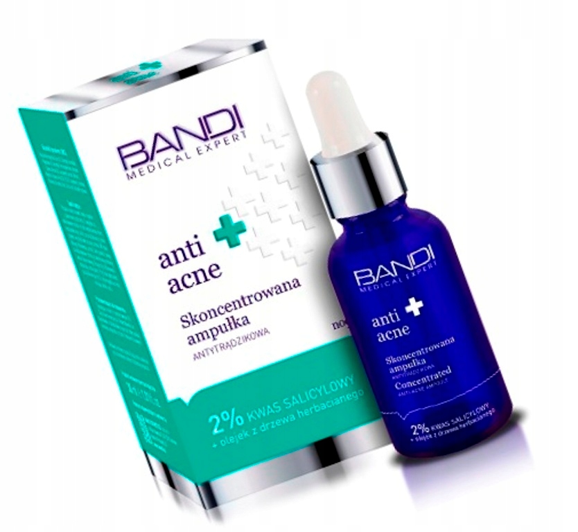 BANDI MEDICAL ANTI ACNE AMPUŁKA ANTYTRĄDZIKOWA 13626791493 - Allegro.pl