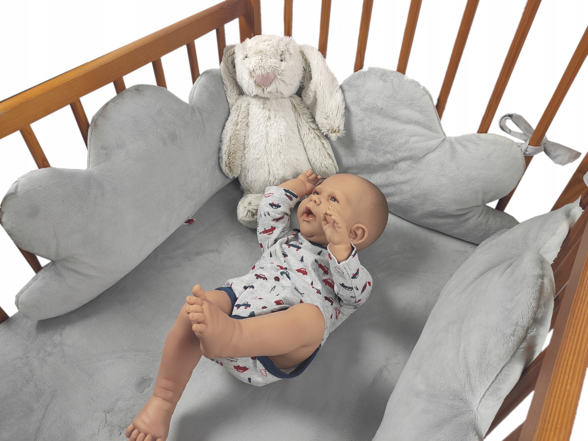 

Ochraniacz Do Łóżeczka Poduszka Chmurka Minky