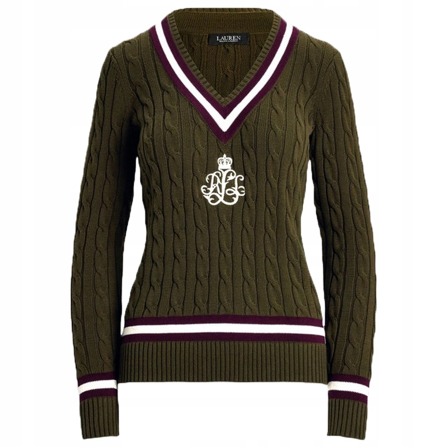 Dámský svetr Lauren Ralph Lauren 163809820 Khaki