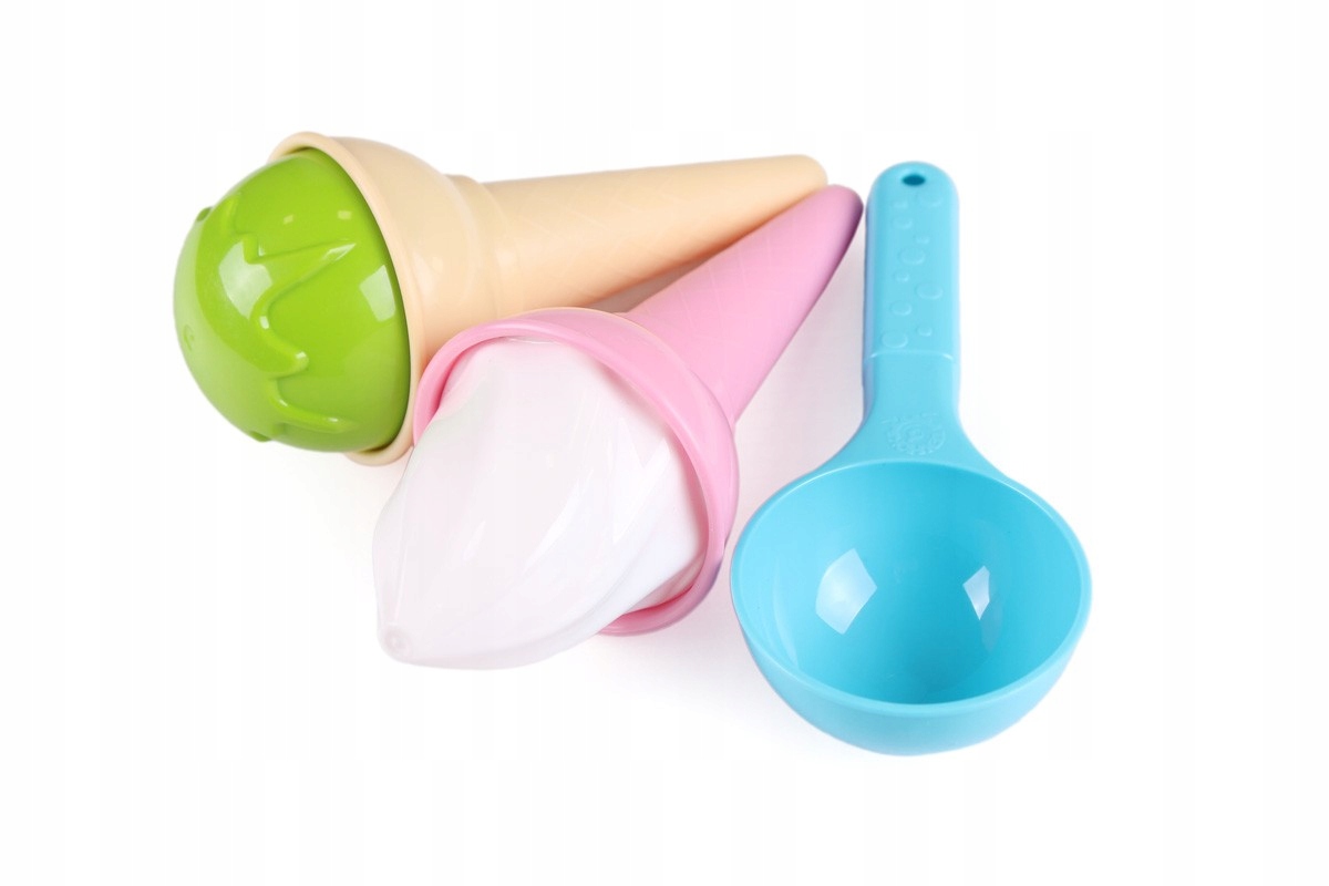 FOREMKI DO PIASKU zestaw foremek LODY 5 elementów EAN (GTIN) 4823037605941