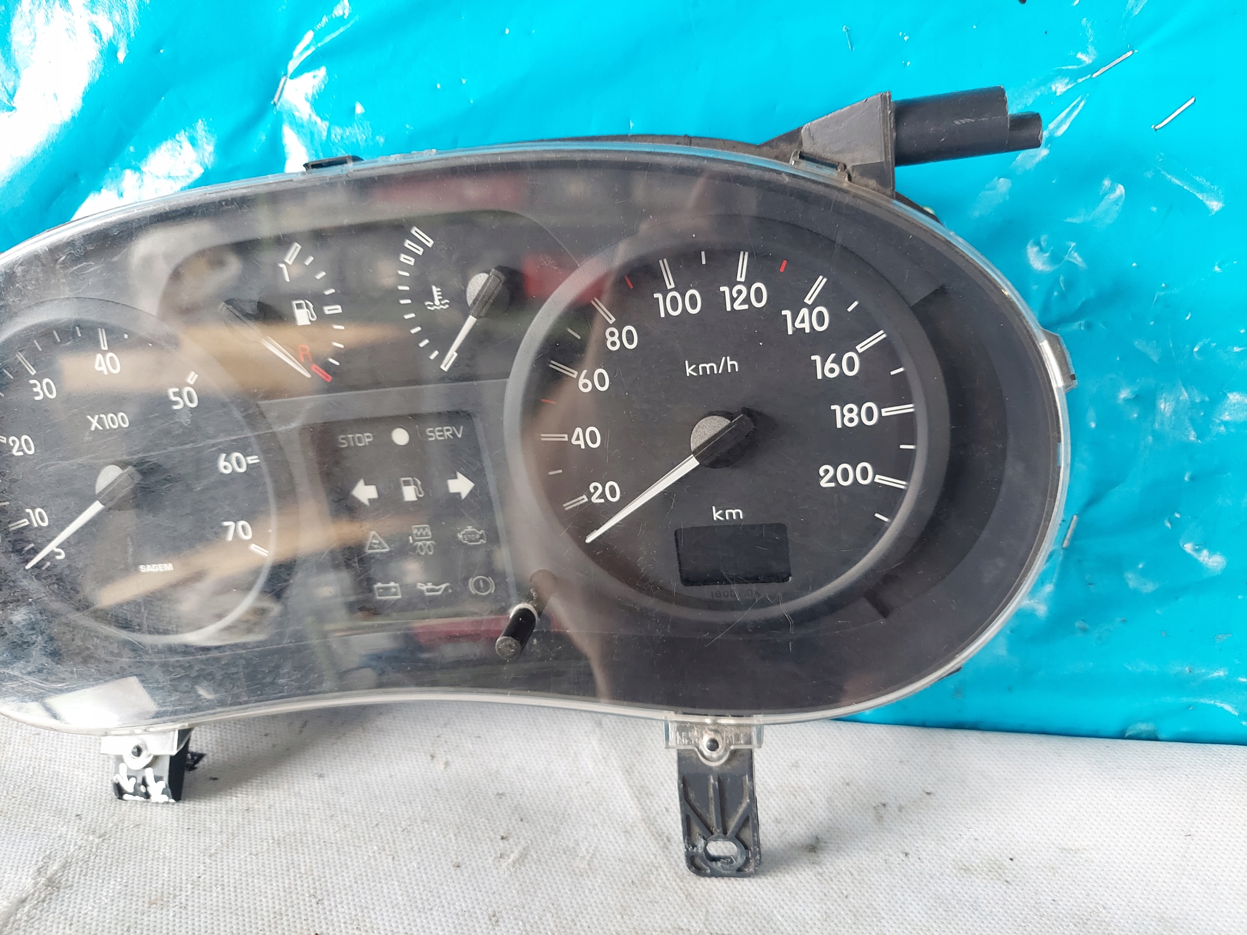 dials clock KANGOO and 1.5 DCI P8200176654