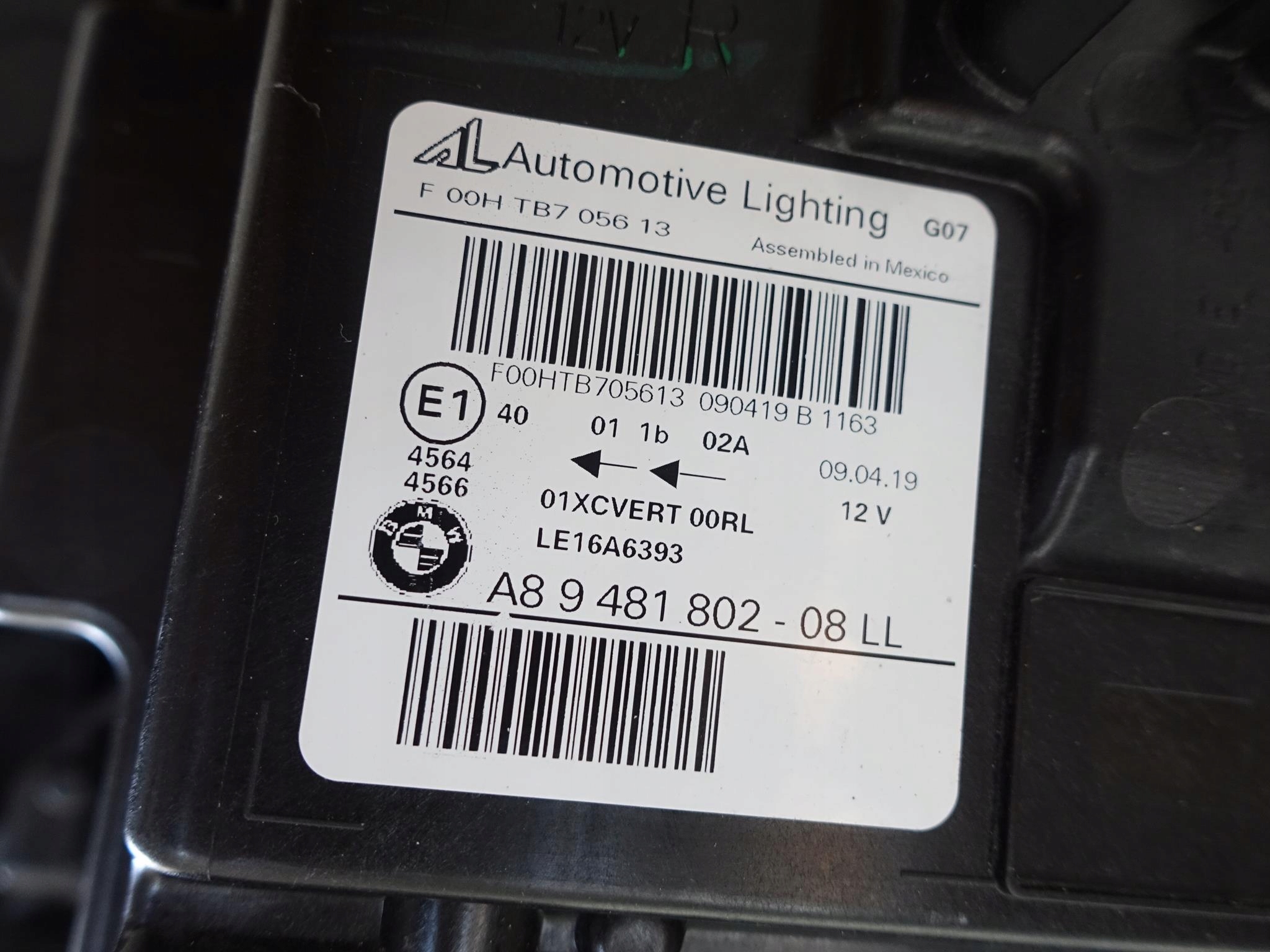 BMW X7 G07 18-22 light LASER right front EUROPA