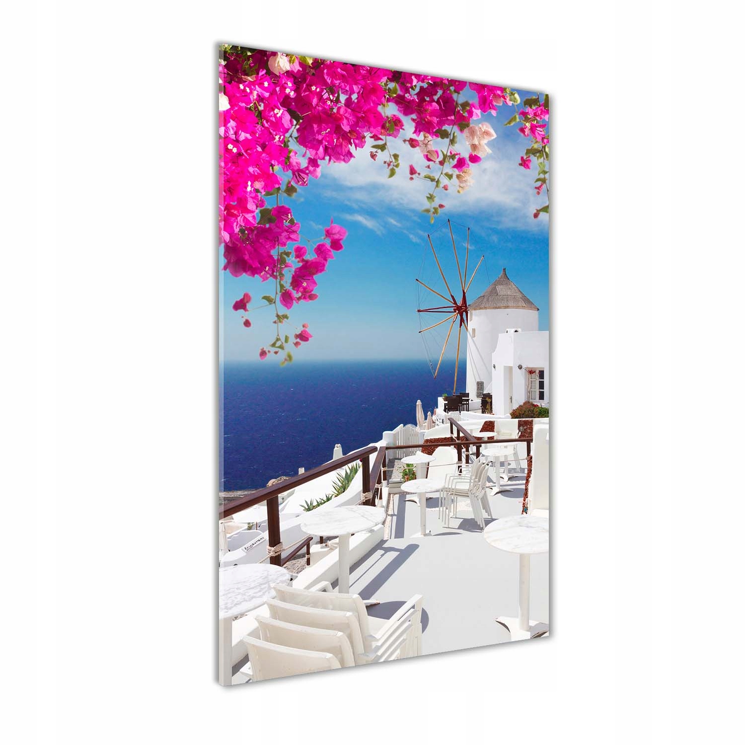 

Foto obraz szkło akrylowe Santorini Grecja 60x120