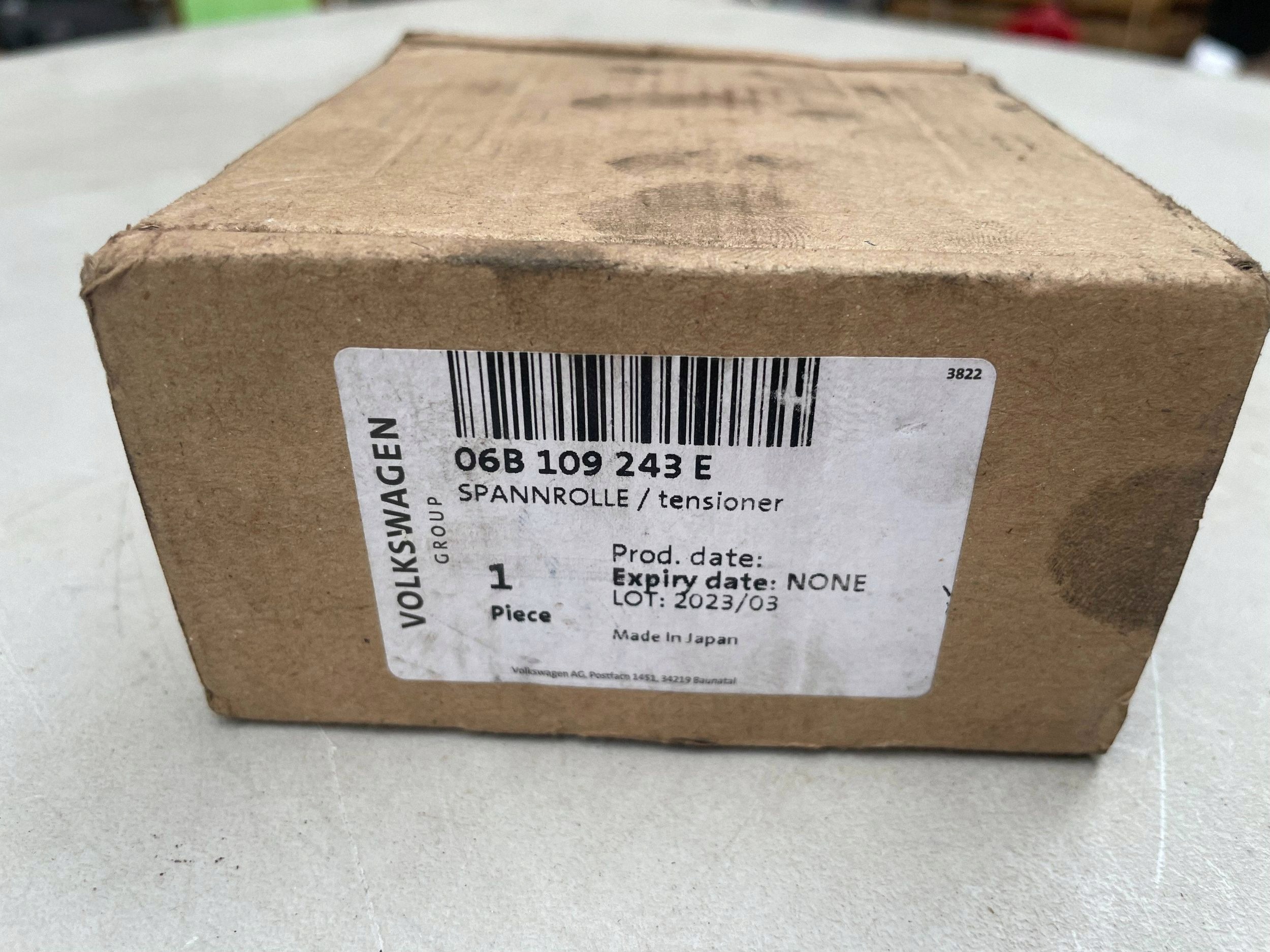 Spanner des Zahnrads AUDI A4 S4 B8 8K 06B109243E Original @A