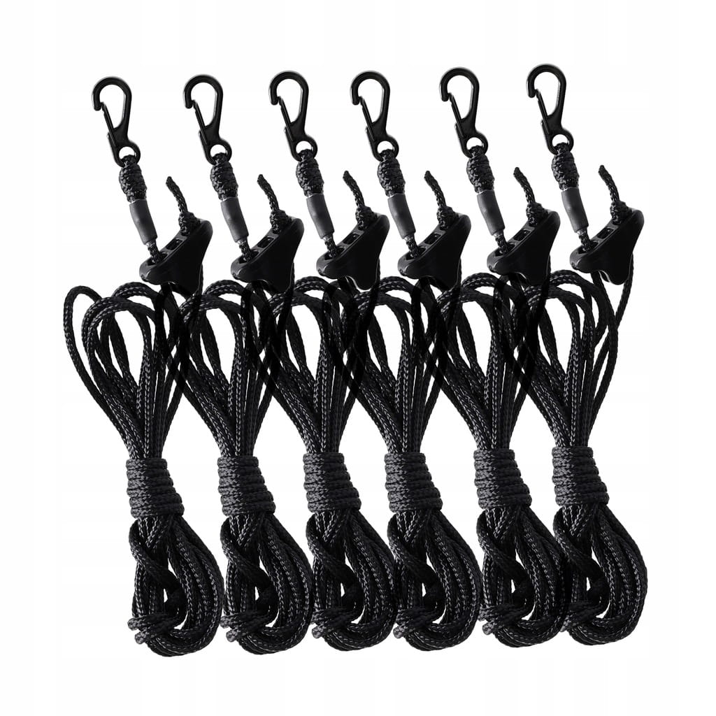 Odciąg do tarpa TigerWood Black Silk 6 szt.