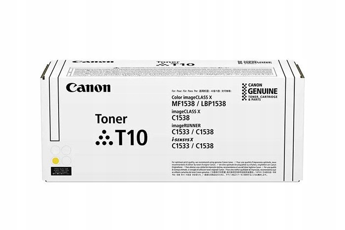 Originálny toner Yellow Canon i-SENSYS X C1533, C1538 (T10Y, 4563C001)