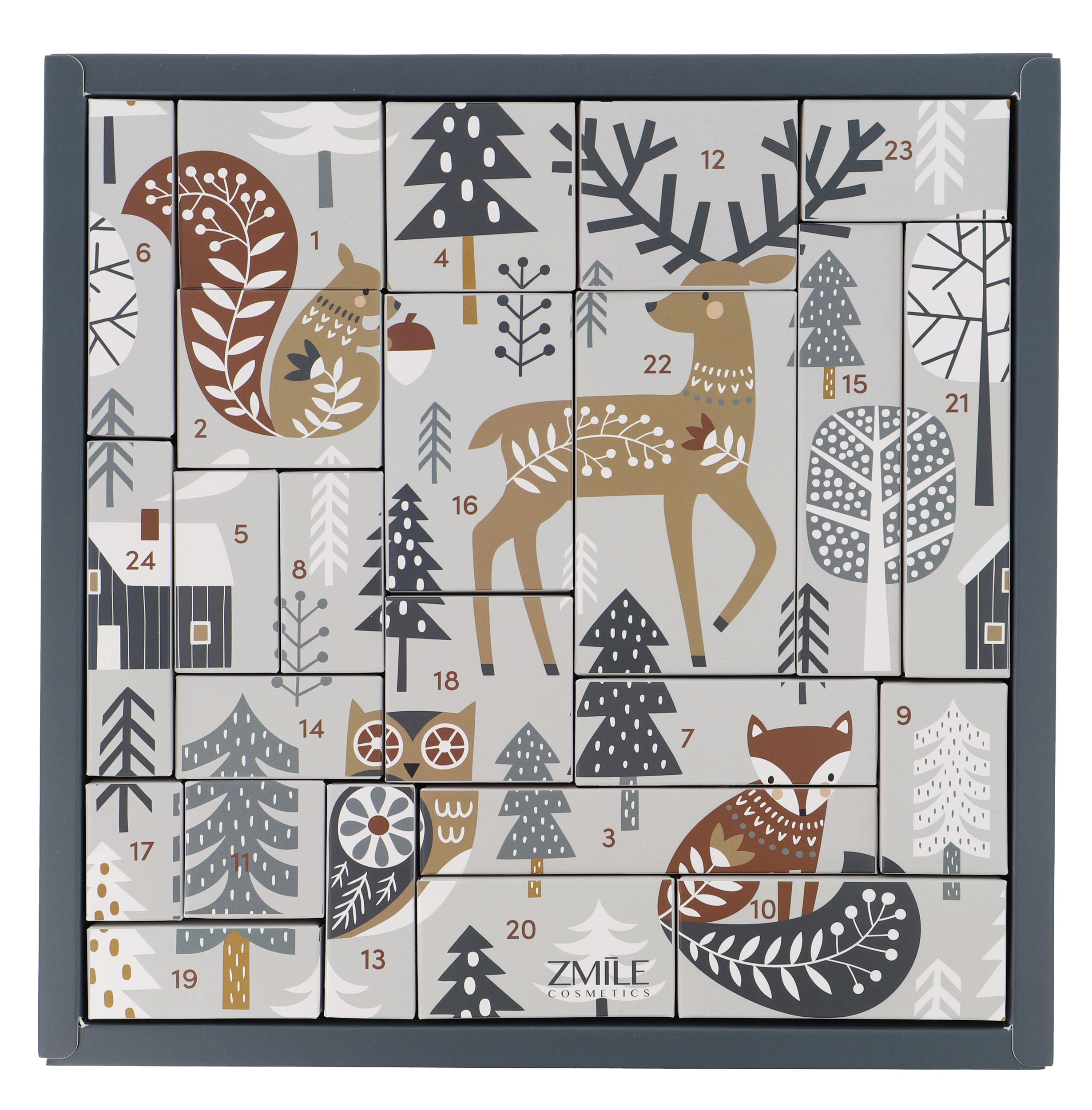 Kalendarz adwentowy Kosmetyczny kalendarz Puzzle „Scandic Wildlife”2026