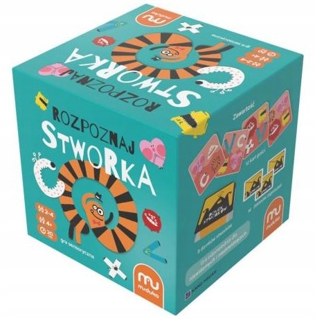 GRA DZIECIĘCA Rozgrywka WCIĄGAJĄCA Gra na DŁUGIE Godziny Rozpoznaj Stworka