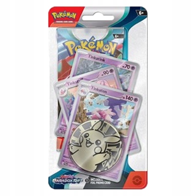 Pokémon TCG: S&V - Paradox Rift - Premium Checklane Blister - Tinkaton