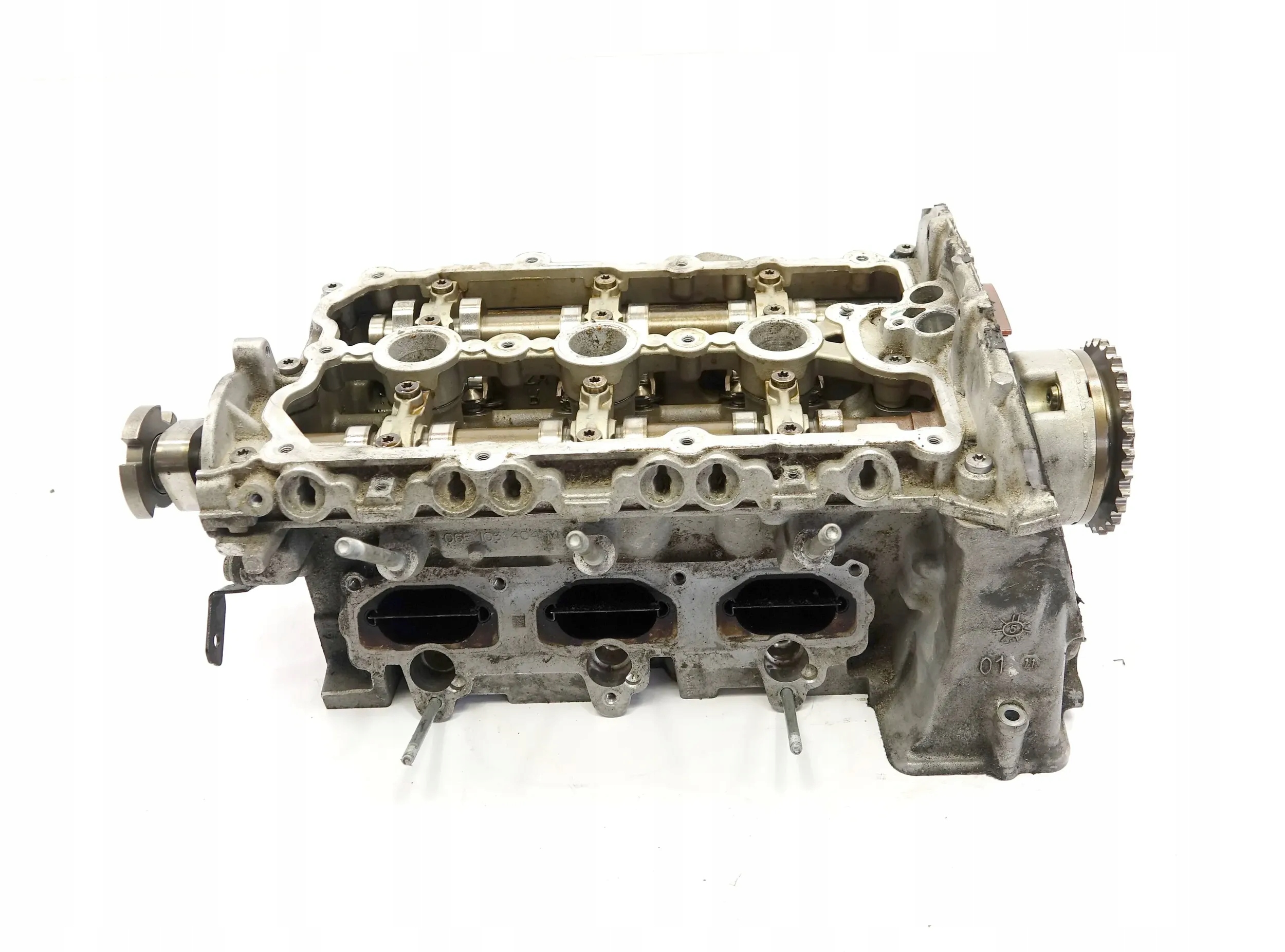 head. of the engine right AUDI A4 B8 3.0 06E103404M