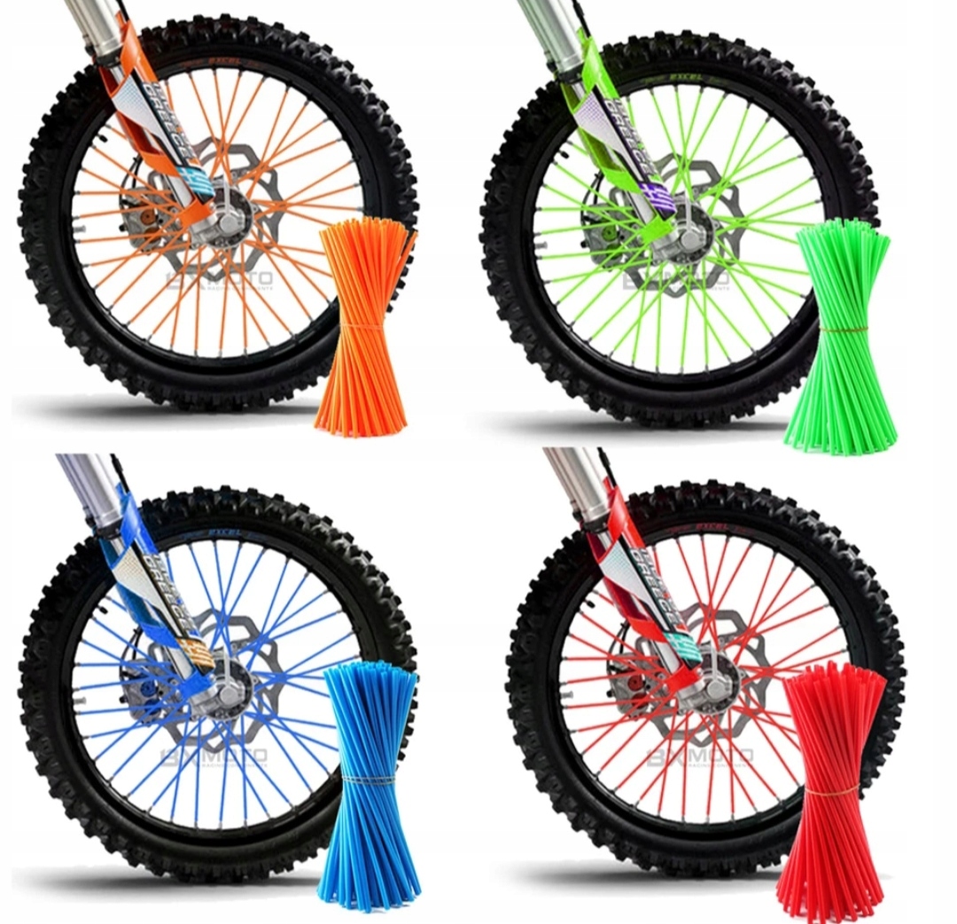 NAKŁADKI RURKI NA SZPYCHY FIOLETOWE Producent inny