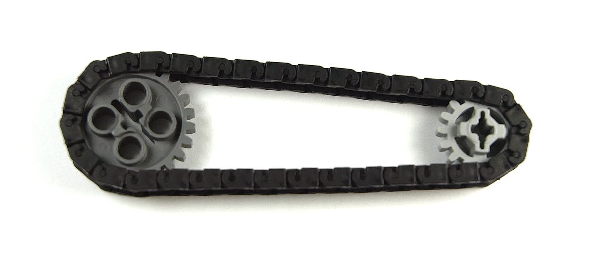 

Łańcuch Ogniwa 32szt. + 2zębatki Lego Technic 3711