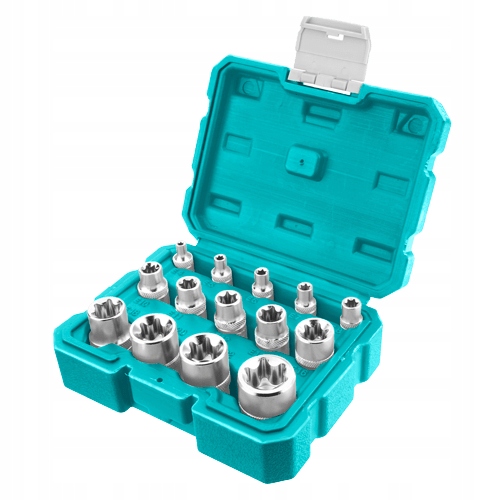 

Nasadki Gwiazdkowe Torx-e 14 el E4-E24 1/4 3/8 1/2