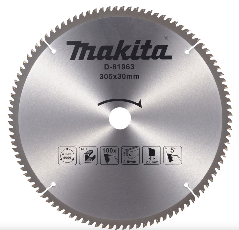 Makita Tarcza Tnąca Do Aluminium 305x30mm 100 Zębów D-81963 D-73025