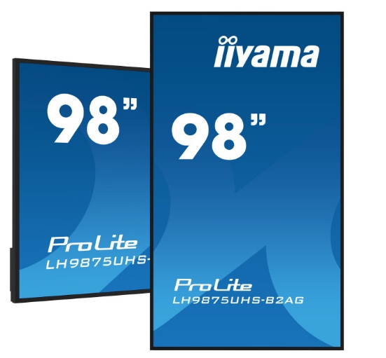 Profesjonalny Monitor Digital Signage Iiyama Prolite LH9875UHS-B2AG 98” 4K