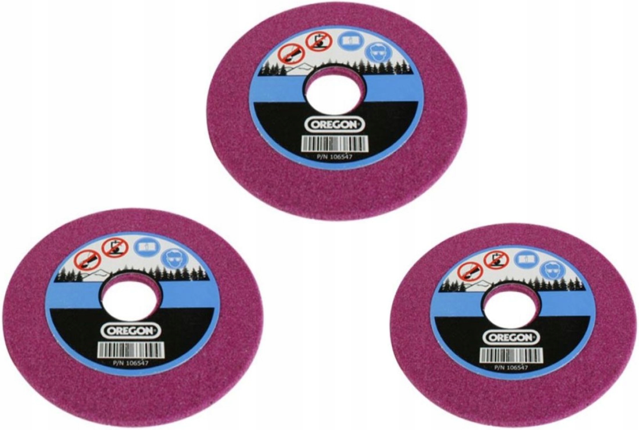 Zestaw 3 tarcz Oregon 3,2 4,5 6mm do OSTRZAŁEK