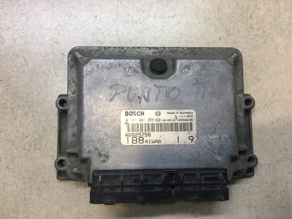 control unit of the engine PUNTO II 1.9 JTD 46825756