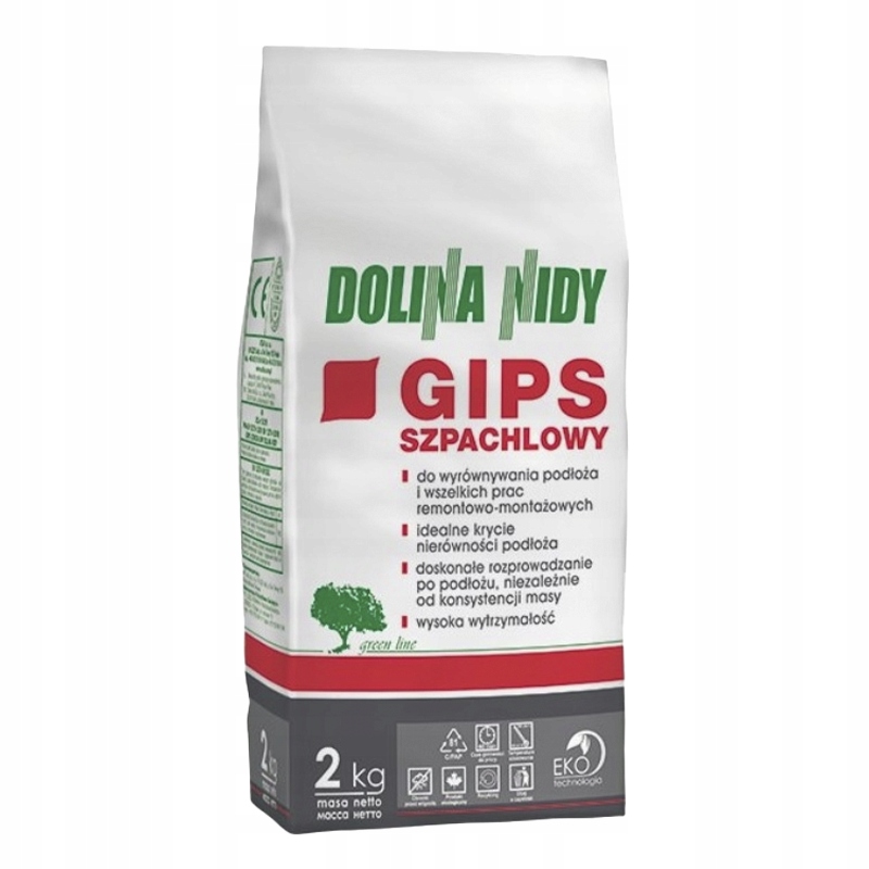 GIPS SZPACHLOWY DOLINA NIDY 2KG