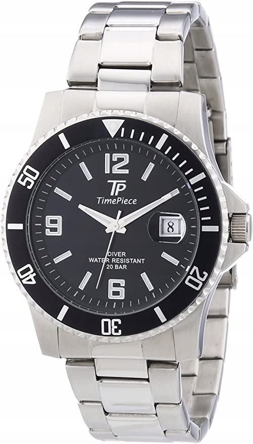 

Męski zegarek na rękę Time Piece analog kwarcowy