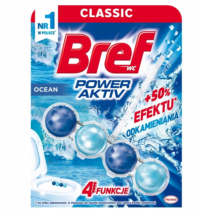 

Bref Power Activ Zawieszka do Wc Ocean 50g