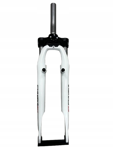 Amortyzator przedni Suntour SF13-CR-8V 28"biały skok 80 mm V-Brake