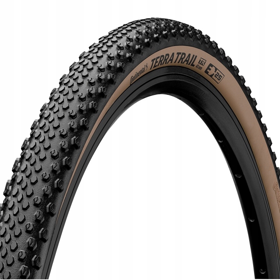 Opona Continental Terra Trail Sw 45-622 Czarna/Brązowa Zwijana