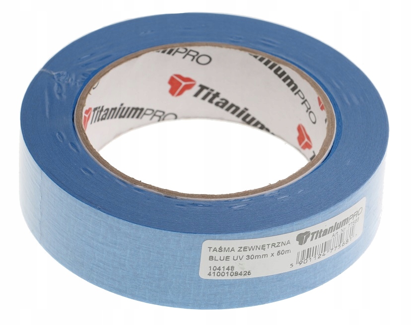 

Taśma Ochronna Malarska Blue Zewnętrzna 30 mm 50 m
