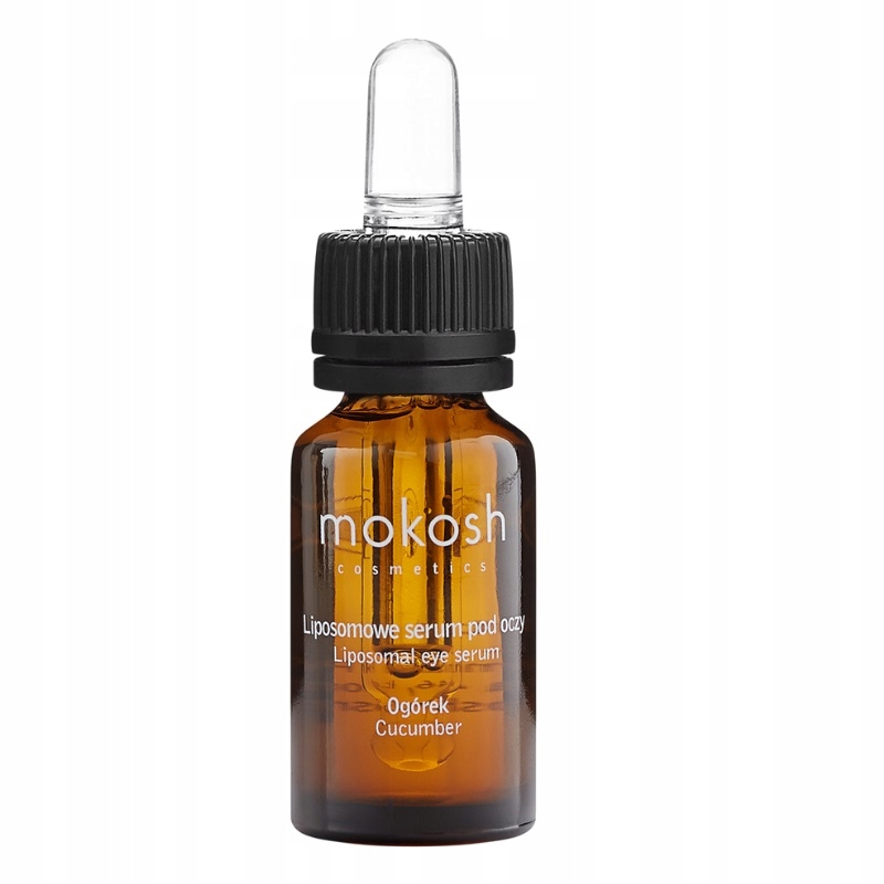 Čerstvé lipozomální sérum na obličej a oči Okurka Mokosh 12 ml