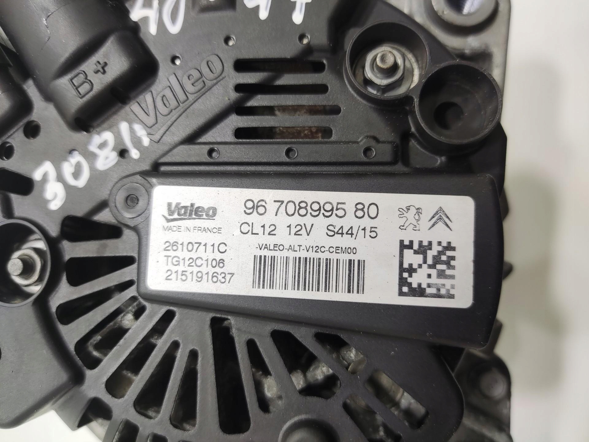 ALTERNATOR PEUGEOT 308 II T9 1.2 THP 2013-2017 9670899580