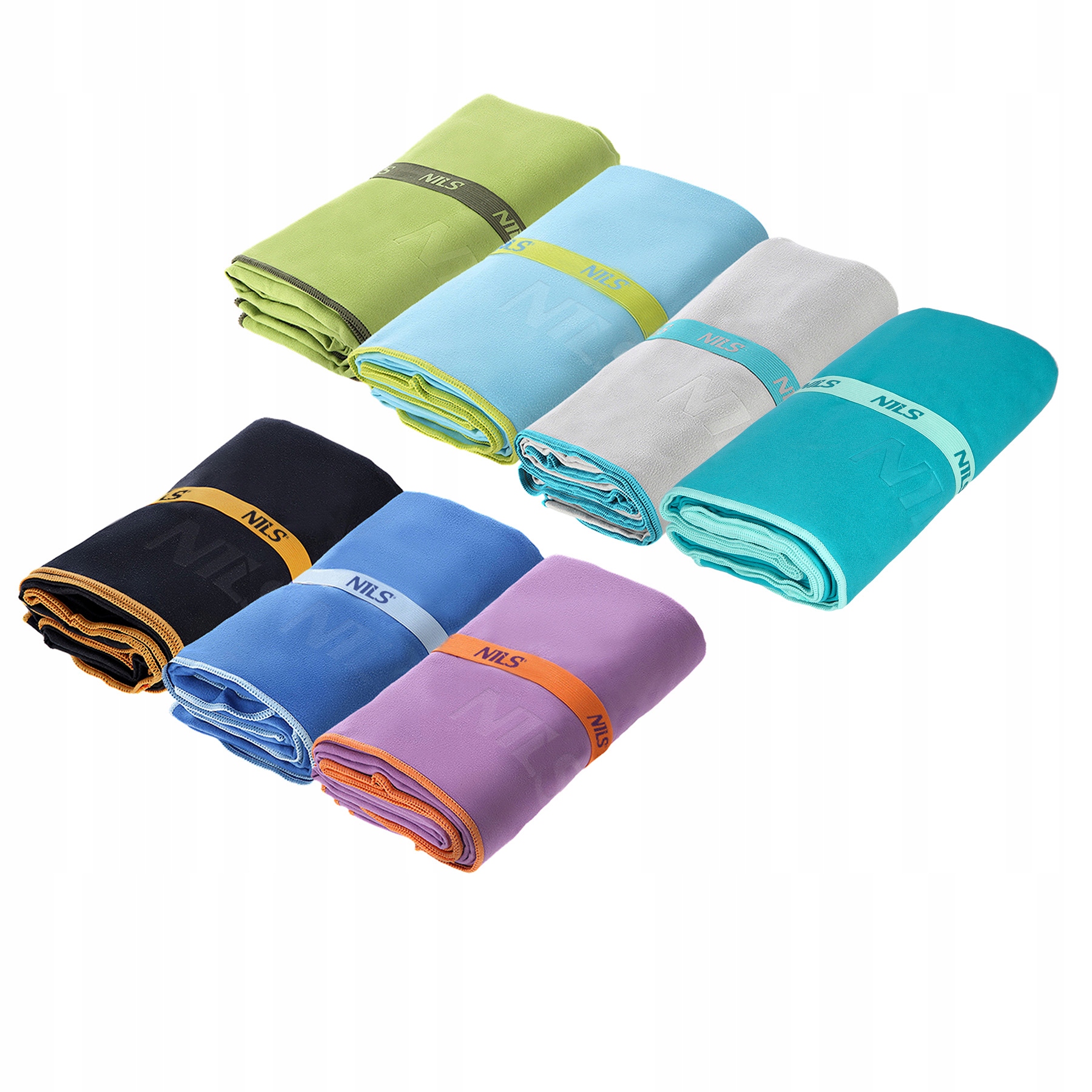 Ręcznik Szybkoschnący Z Mikrofibry Plażowy Turystyczny 180x100cm NILS NCR12 Długość (cm) 180