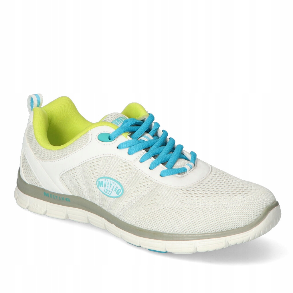 Polobotky Adiidasy Mustang 1190 Tyrkysové