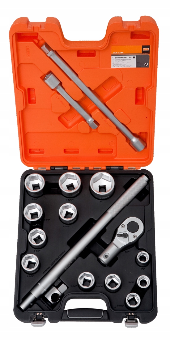 Sada objímkových kľúčov Bahco 3/4'' palca [slx 17AF] 17 ks