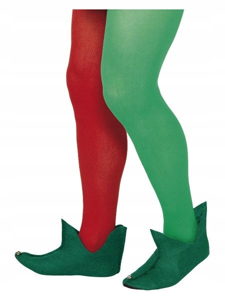 

Buty Elfa Zielone Z Dzwoneczkiem Filc Elfki Święta