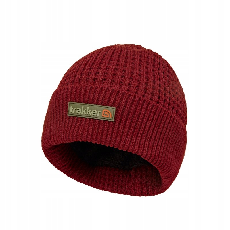 Trakker Plum Winter Textured Beanie czapka zimowa