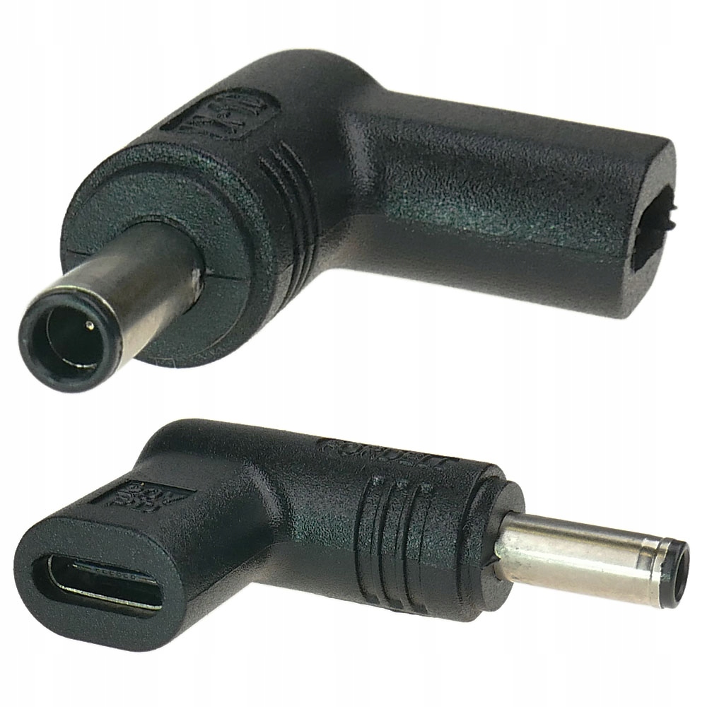 Przejściówka zasilania adapter wtyk Usb-c do 4,5x3,0mm +pin Dell Pd