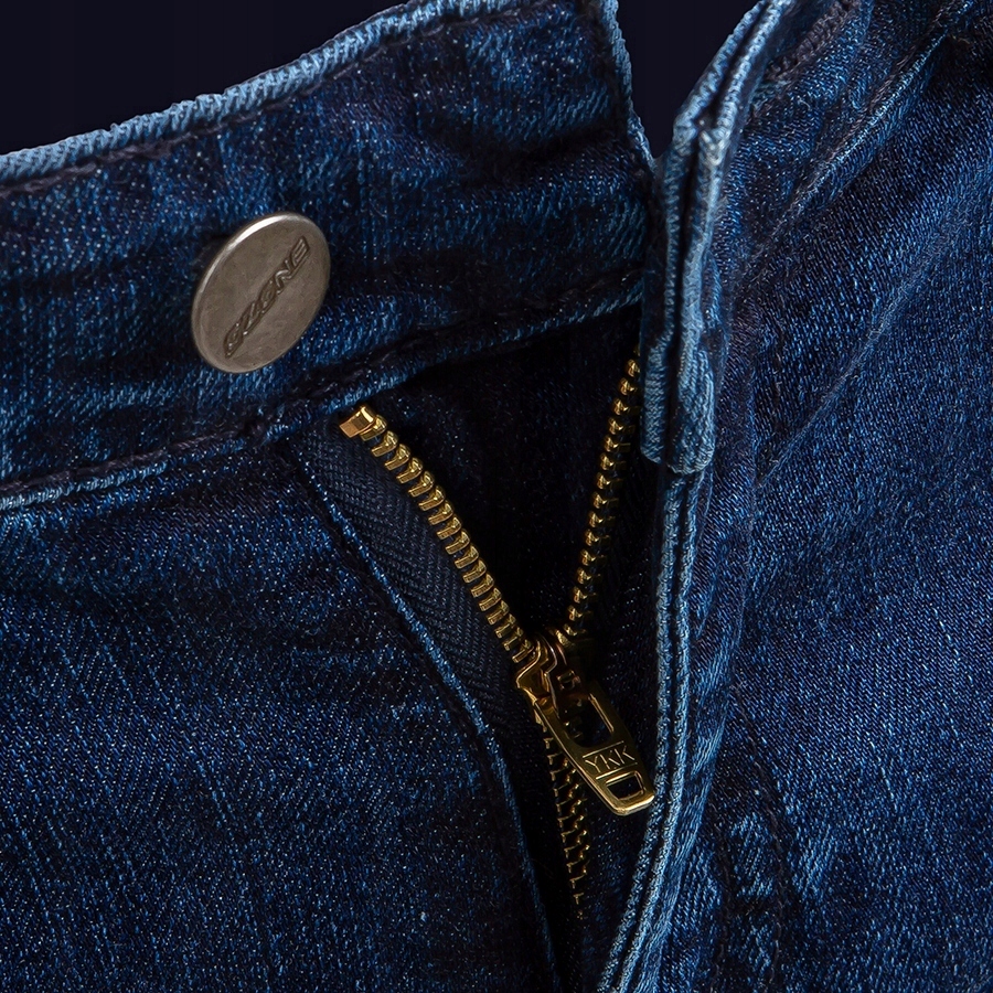 DAMSKIE JEANSY MOTOCYKLOWE OZONE AGNESS II 2XS Materiał jeans