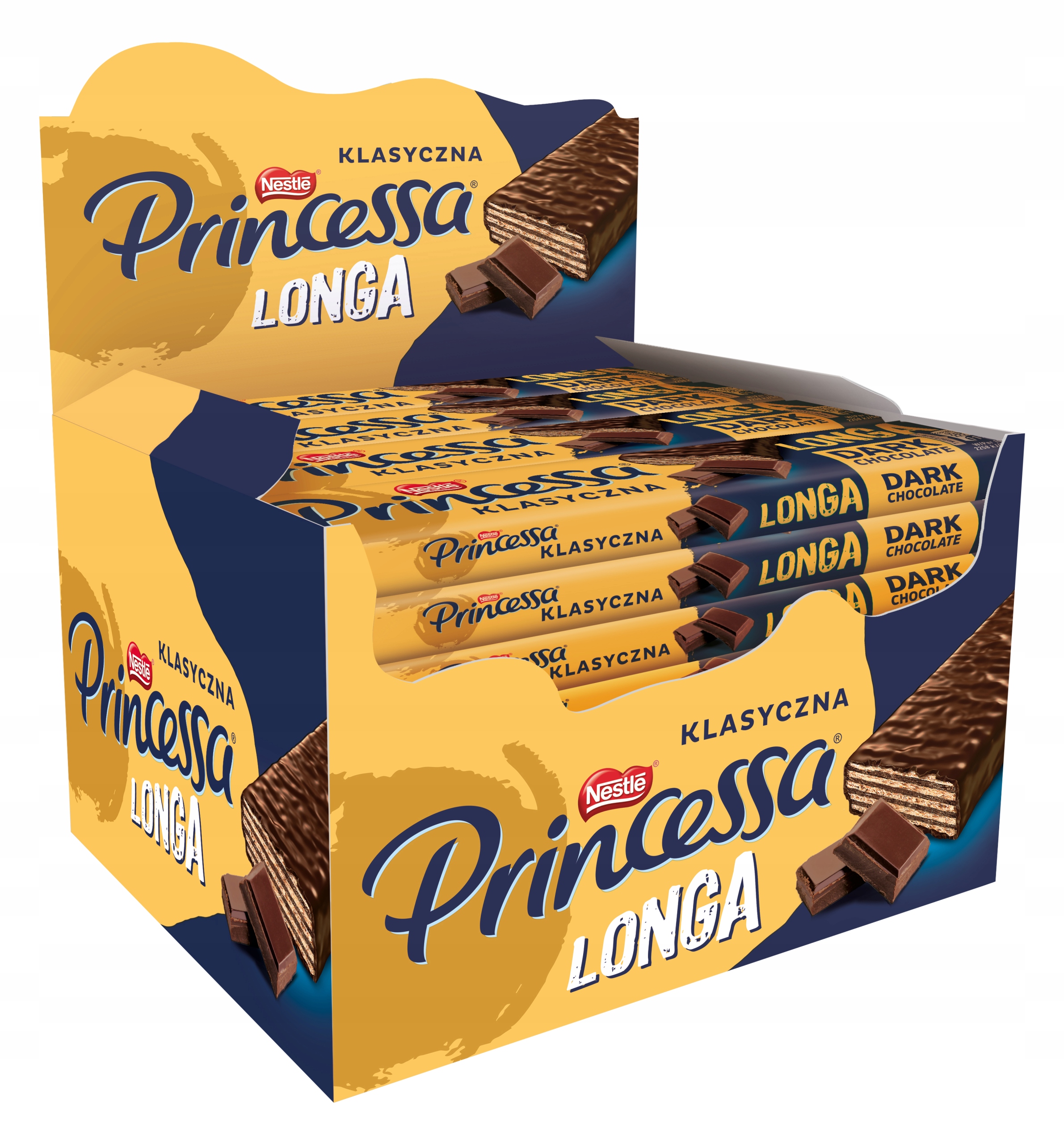 Levně Princessa Klasická dlouhá dark chocolate 30 x 41 g