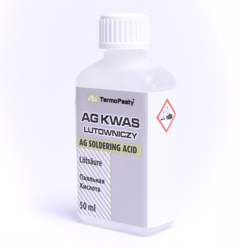 KWAS LUTOWNICZY 50ml. Z PĘDZELKIEM Pojemność 50 ml