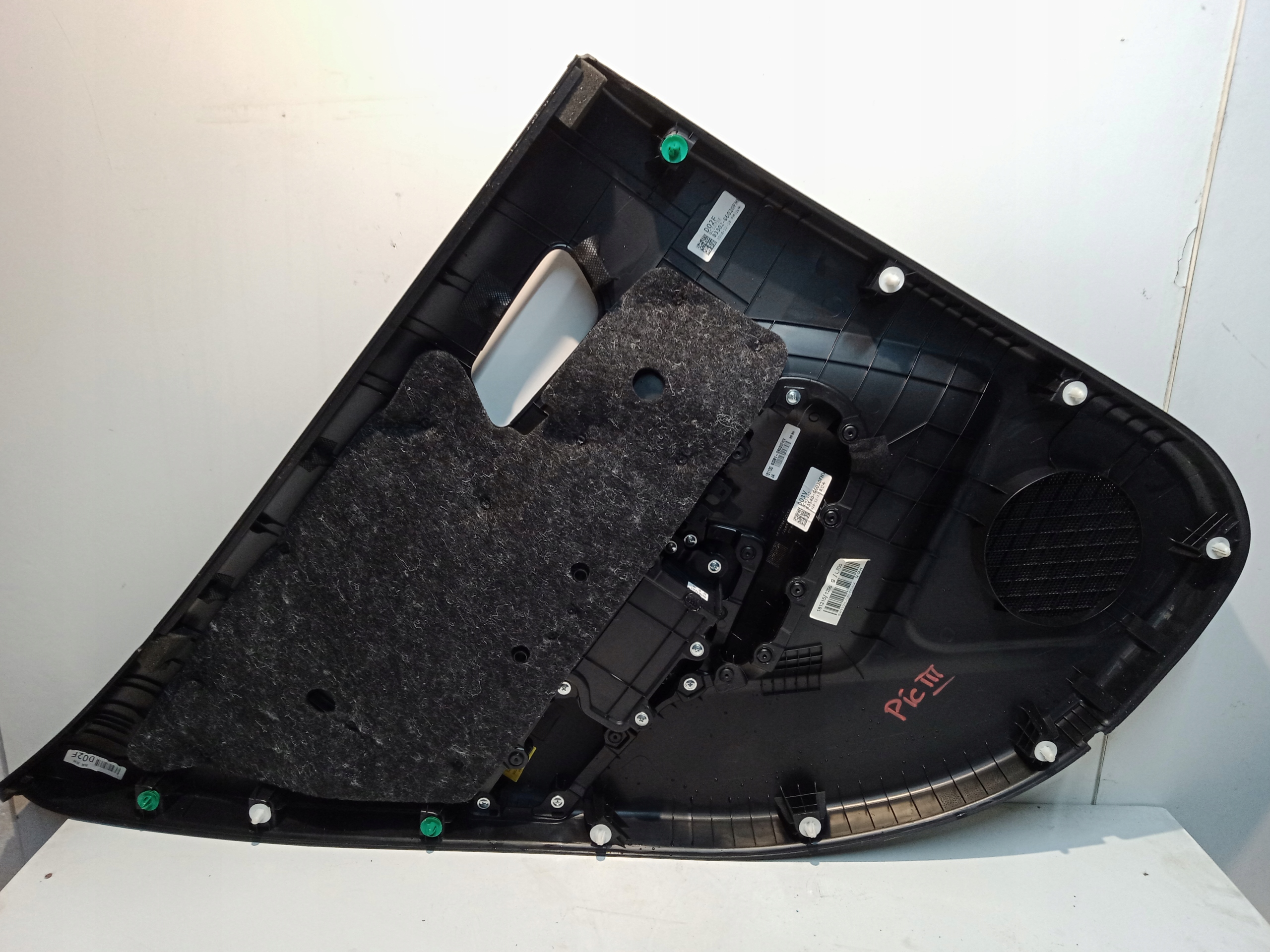 KIA PICANTO III side upholstery door right rear part