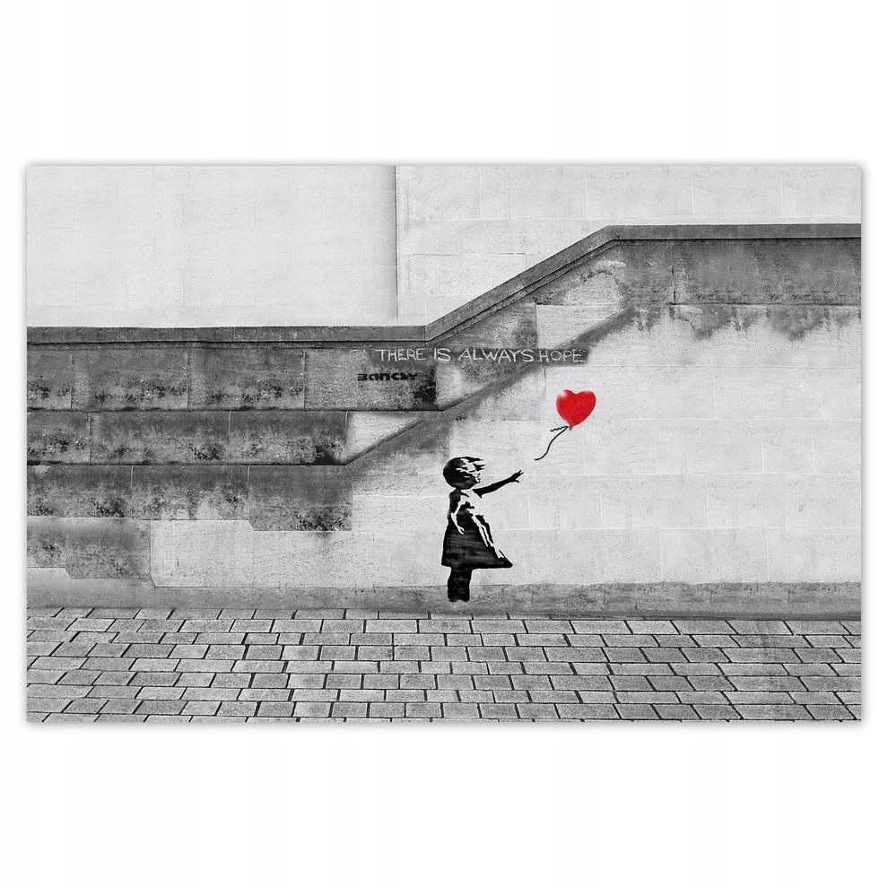 

Plakat 60x40 Banksy Dziewczynka Hope