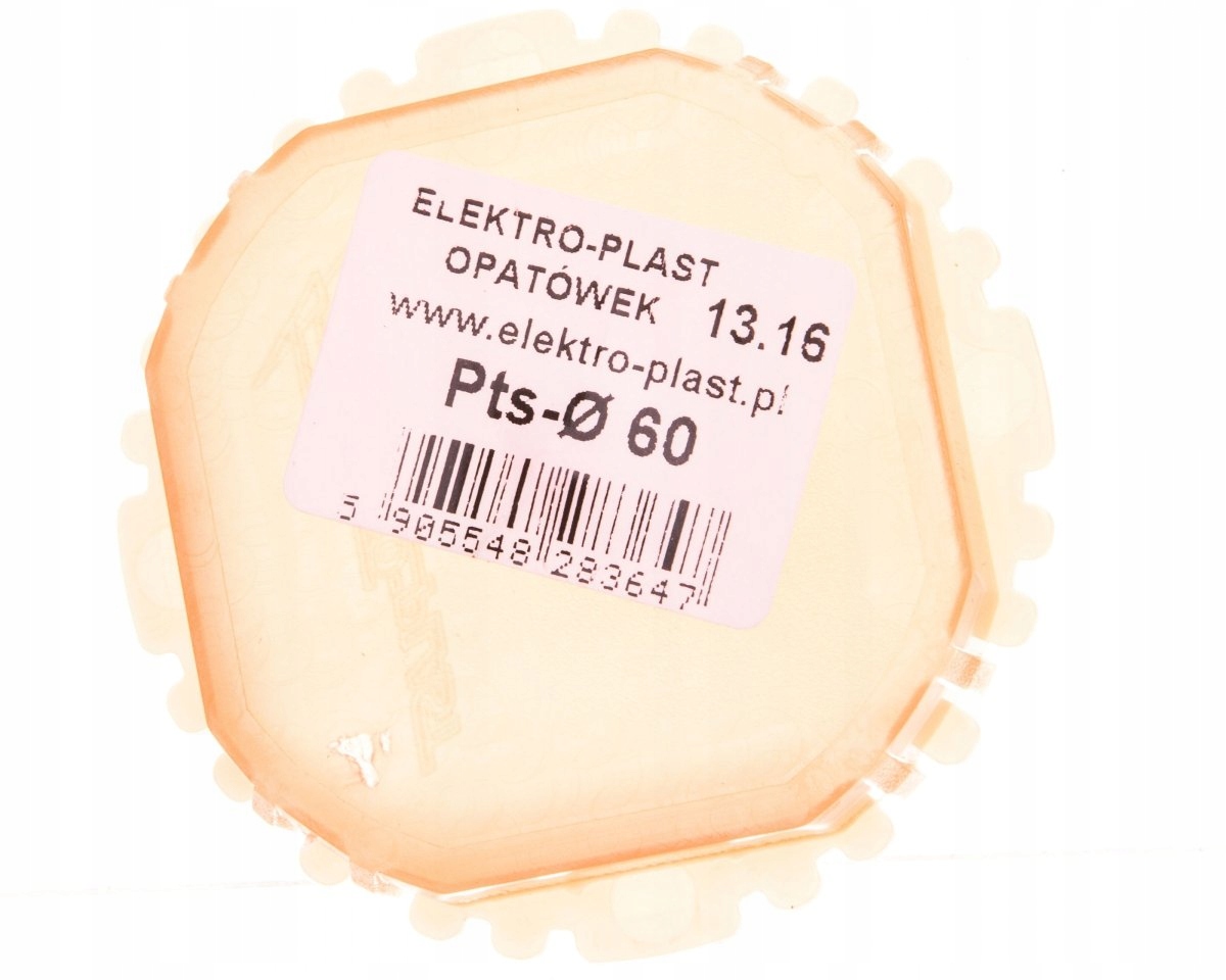 

Pokrywa sygnalizacyjna 60mm PTs 60 13.16 50szt