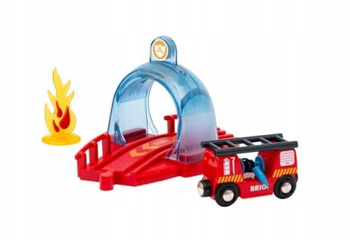 BRIO World Smart Tech Sound Rescue Action Tunnel Kit for Kids Age 3 Years U Marka Brio