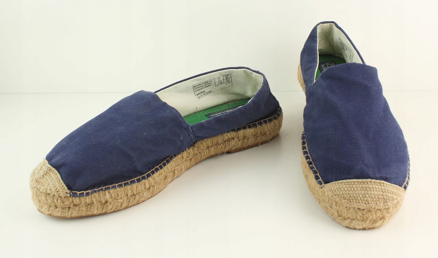 POLO RALPH LAUREN - ORYGINALNE ESPADRYLE (45) Marka Lauren Ralph Lauren